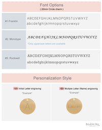 Personalized Initial & Name 3 Layer Necklace