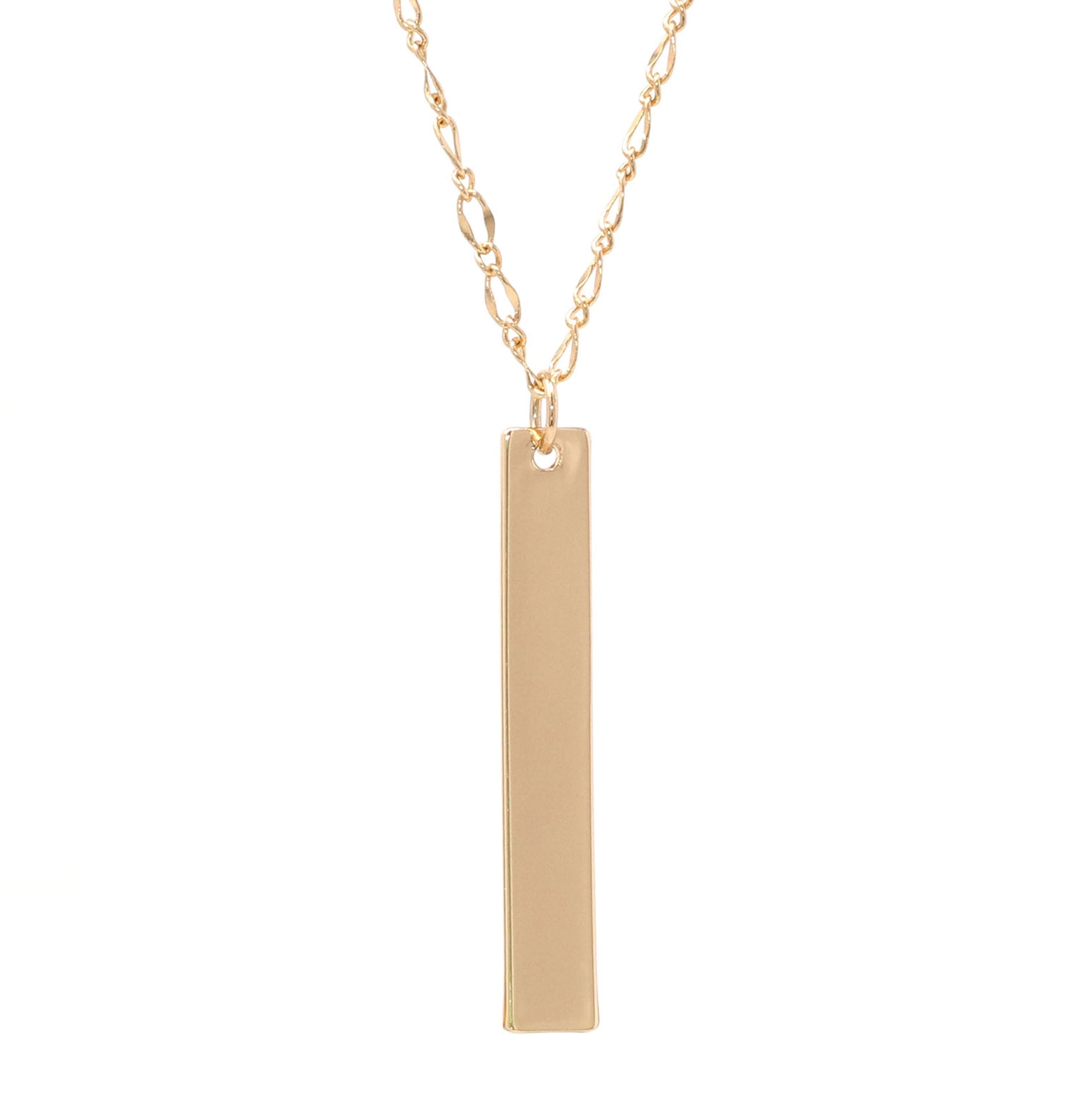 2 Layer Necklace with Bar charm - Bauble Sky