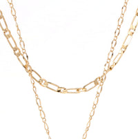 2 Layer Necklace with Bar charm - Bauble Sky