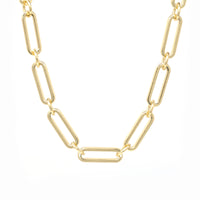 Oversized Chain Toggle Necklace