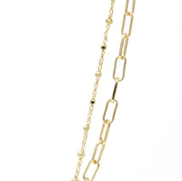 Double Layered Abalone Charm Necklace