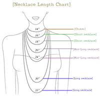 2 Layer Necklace with Charm - Bauble Sky