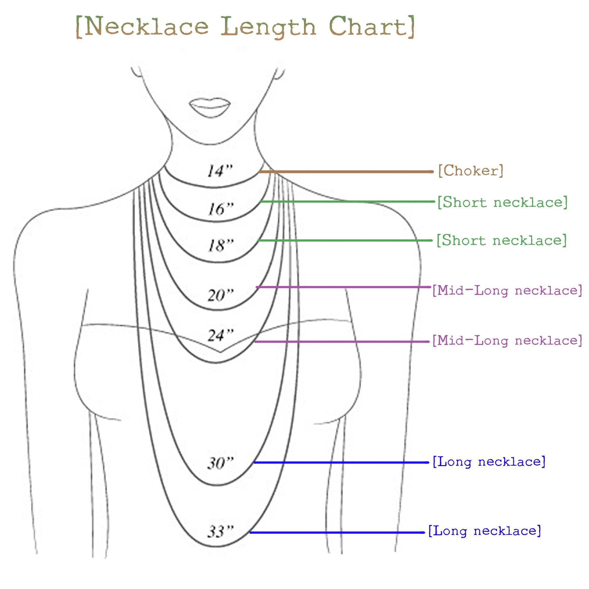 2 Layer Necklace with Charm - Bauble Sky