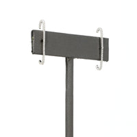Sterling Silver Bar Ear Cuff - Bauble Sky