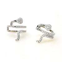 Sterling Silver Snake Ear Cuff - Bauble Sky