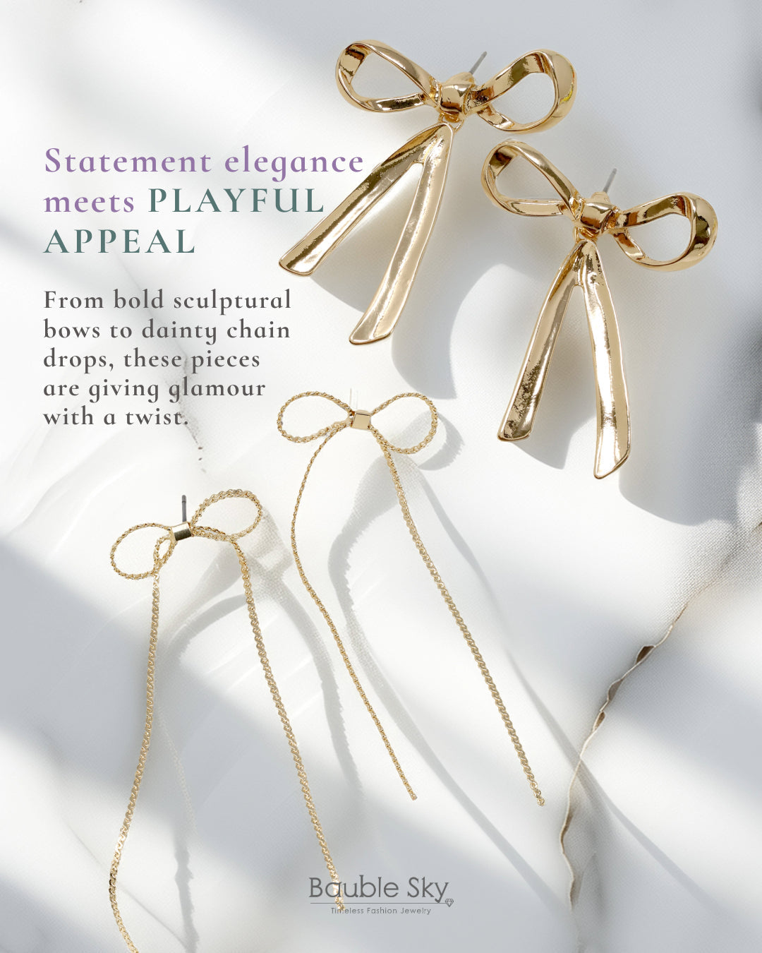 The Ribbon Revival: Why These Earrings Are the Must-Have Accessory of the Season
