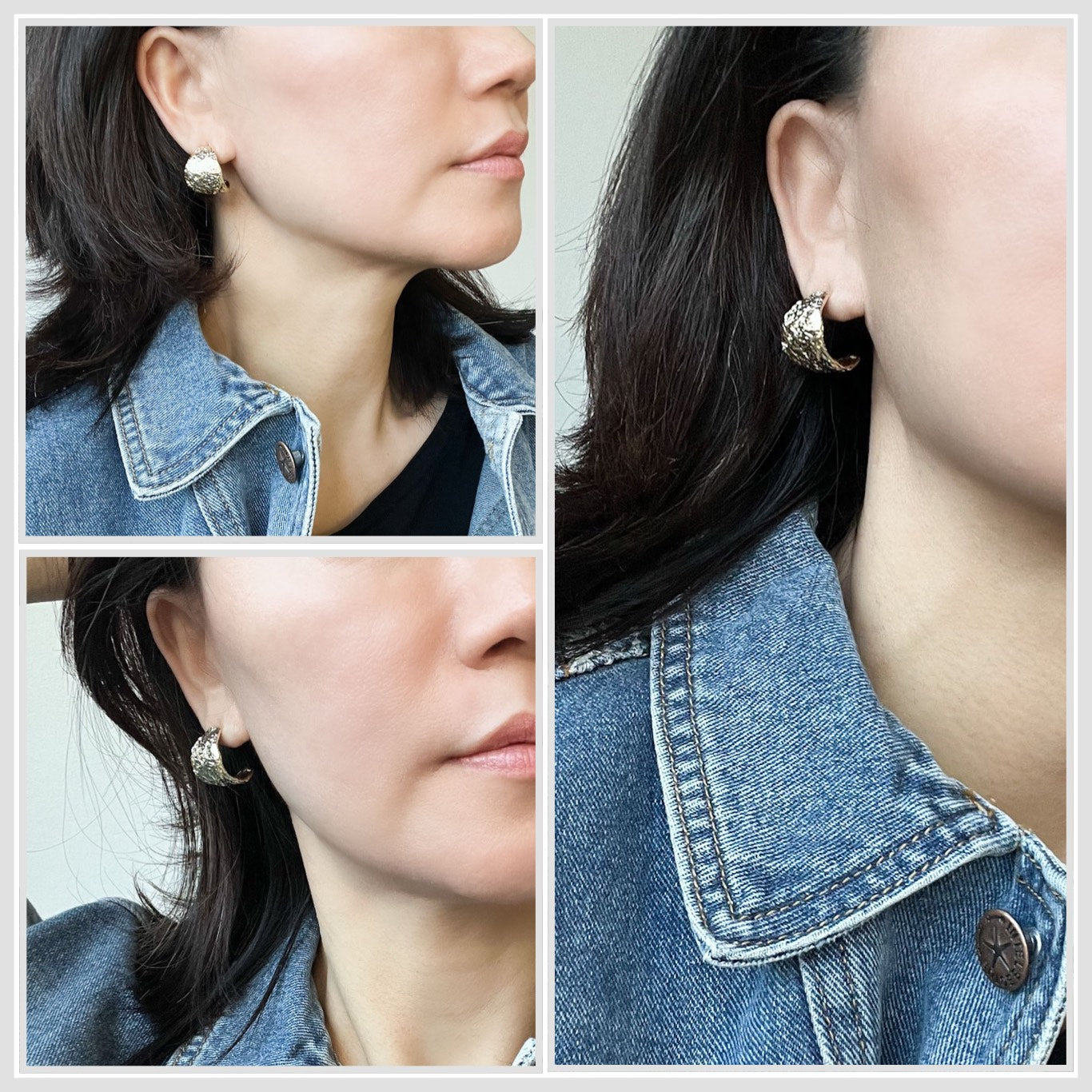 【TATIANA】Minimal Bold Hoop Earring EC1993〜ピアス★2023春 TATIANA】Minimal Bold Hoop Earring EC1993〜ピアス☆2023春 Ω