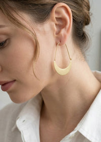 Crescent Metal Hoops