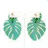 Leaf Resin Earrings