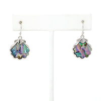 Seashell Abalone Drop Earrings