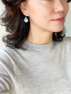 Seashell Abalone Drop Earrings