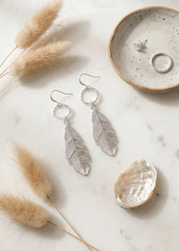 Leaf Metal Drop & Dangle Earrings