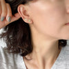 Gold Filled Dog Paw Bone Earrings