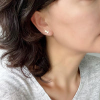 Gold Filled Dog Paw Bone Earrings