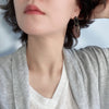 Boho Wooden Circle Drop Earrings