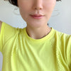 A pari of heart shaped hoop earrings feature a sleek and polished transparent resin that catches the light beautifully.