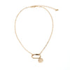Carabiner Necklace with Charm
