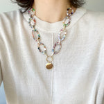 Resin Link Statement Necklace