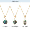 Modern Abalone Necklace