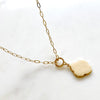 Modern Abalone Necklace