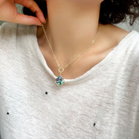 Modern Abalone Necklace