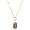 Modern Abalone Necklace