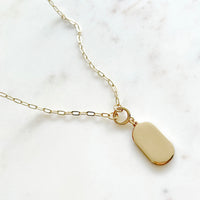 Modern Abalone Necklace