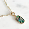 Modern Abalone Necklace