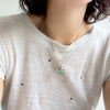 Modern Abalone Necklace