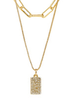 Lux Triple Layered Pendant Necklace
