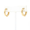 Gold Filled Bold Mini Huggie Earrings