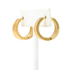Gold Filled Bold Huggie Earrings
