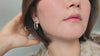 Mini Carabiner Lock Stud Earrings