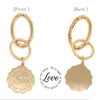 Silicone Keyring Love Bracelet - Bauble Sky