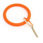 Personalized Silicone Key Ring Bracelet with Bar - Bauble Sky