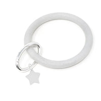 Silicone Key Ring Bracelet with Star - Bauble Sky