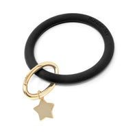 Silicone Key Ring Bracelet with Star - Bauble Sky