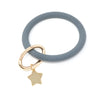 Silicone Key Ring Bracelet with Star - Bauble Sky