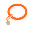 Silicone Key Ring Bracelet with Star - Bauble Sky