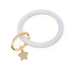 Silicone Key Ring Bracelet with Star - Bauble Sky