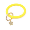 Silicone Key Ring Bracelet with Star - Bauble Sky