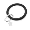 Silicone Key Ring Bracelet with Star - Bauble Sky