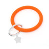 Silicone Key Ring Bracelet with Star - Bauble Sky