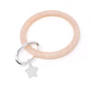 Silicone Key Ring Bracelet with Star - Bauble Sky