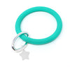 Silicone Key Ring Bracelet with Star - Bauble Sky