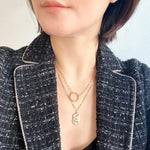 2 Layer Necklace with Charm - Bauble Sky