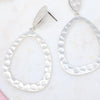 Teardrop Metal Earring - Bauble Sky