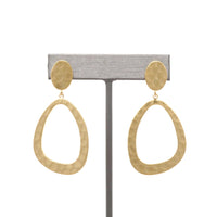 Teardrop Metal Earring - Bauble Sky