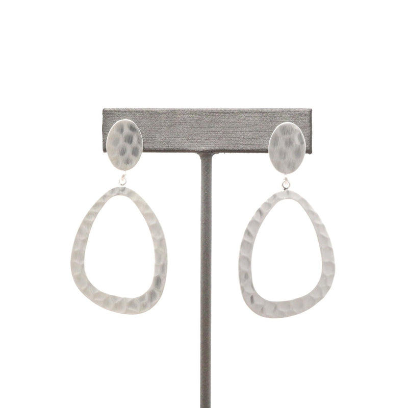 Teardrop Metal Earring - Bauble Sky