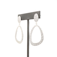 Teardrop Metal Earring - Bauble Sky